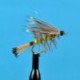 Palmered Caddis Yellow