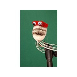 Red and White Dancing Frog