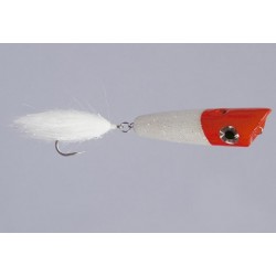 Red White Bubble Head Minnow