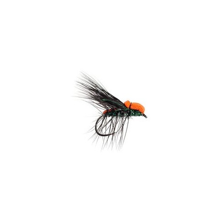 Black Peacock Deer Hair Caddis Evo Bl