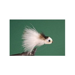 Silver Flashabou Floating Muddler