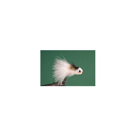 Silver Flashabou Floating Muddler