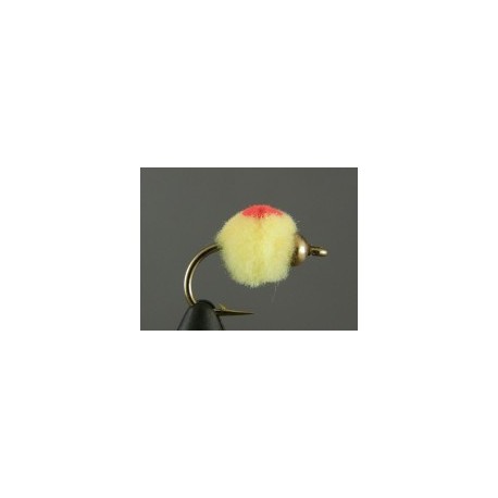 Beadhead Glo Bug Oregon Cheese Flame