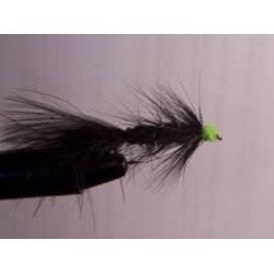 Sucking Leech Black Chartreuse