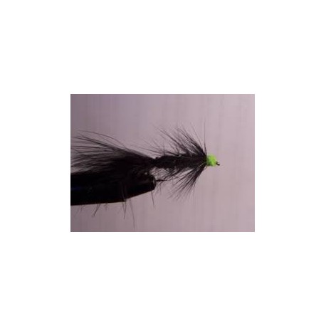 Sucking Leech Black Chartreuse