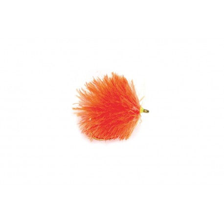Blob Leaded Orange Barbless
