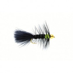 Woolly Bugger Black (Gold Nugget)