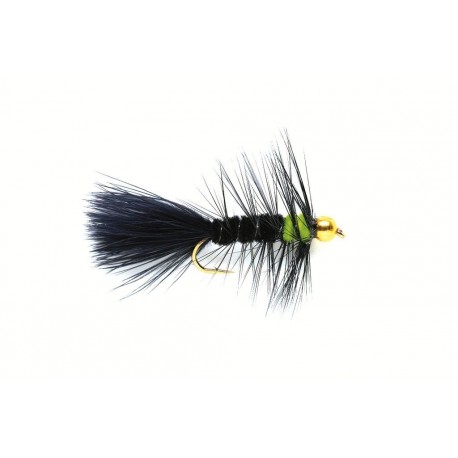 Woolly Bugger Black (Gold Nugget)