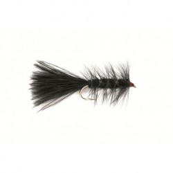 Woolly Bugger Black Weighted