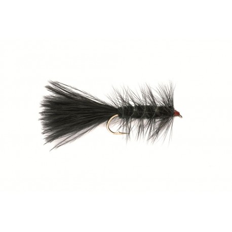 Woolly Bugger Black Weighted