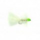 Woolly Bugger White & Green