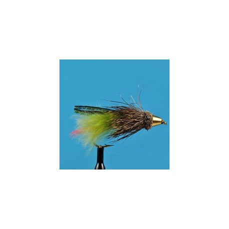 Conehead Marabou Muddler Olive