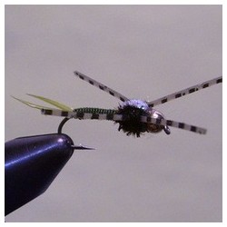 B.H. Rubberleg Copper John (Olive)