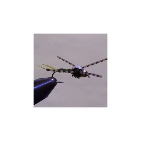 B.H. Rubberleg Copper John (Olive)