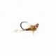 Hot Spot Pheasant Tail Jig Orange (Tungsten Bead Head) Barbless