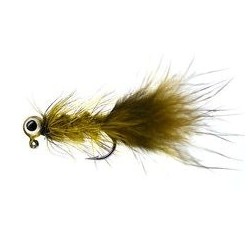 Olive Wooly Eyed Jig
