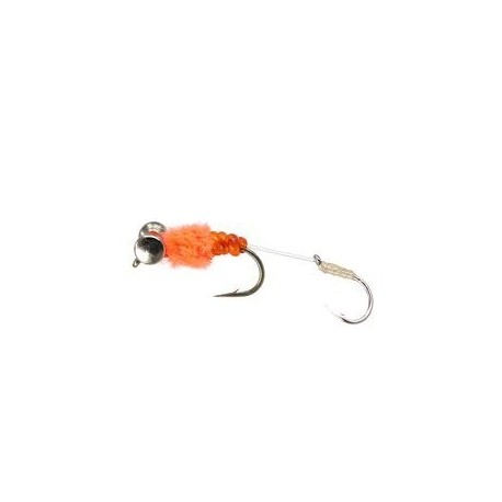 Orange Double Eyed Tandem Jig