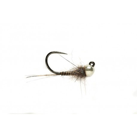 Quill Jig Gray (Tungsten Bead Head) Barbless