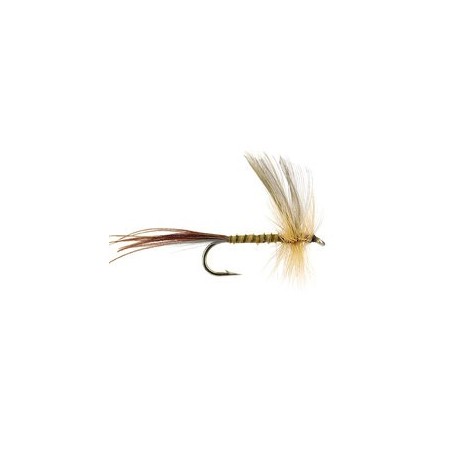 Yellow Olive Quill Mayfly