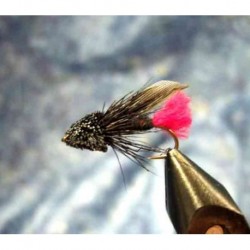 Mini Muddler Black Red Tag