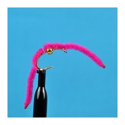 Bead Head San Juan Worm Hot Pink