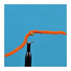 Bead Head San Juan Worm Orange