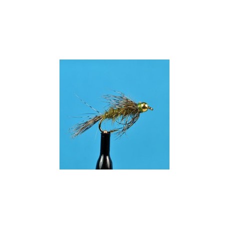 Bead Head Hares Ear Soft Hackle Olive