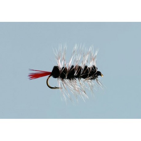 Black Wooly Worm Weighted