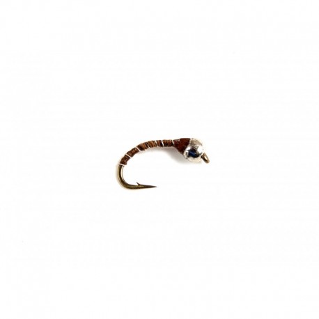 Brown Zebra Midge (Tungsten Bead Head)