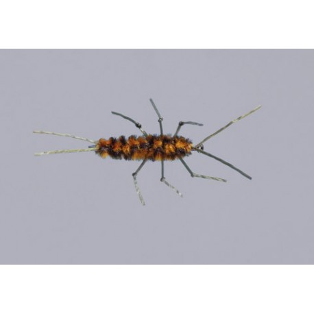 Brown Light Orange Knotted Flexi Stone Weighted