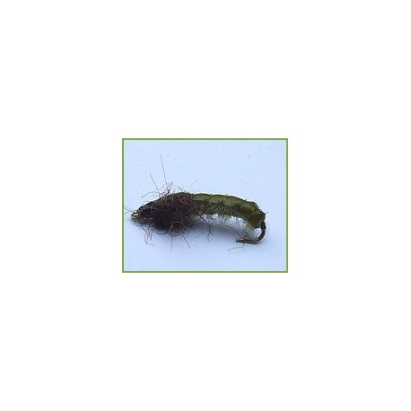 Caseless Caddis Olive