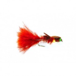 Fiery Brown Marabou Damsel (Gold Nugget)
