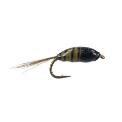 Grey Epoxy Bomber Micro Nymph