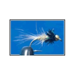 Hare's Ear Flashback Nymph Black (BH)