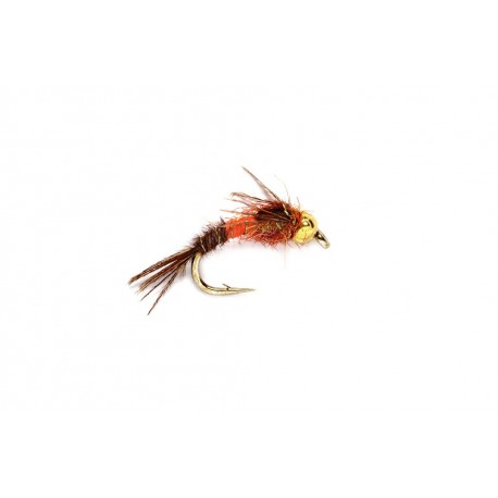 Hetro Genius Nymph Orange (Tungsten Bead Head)