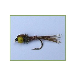 Hot Head Pheasant Tail Yellow