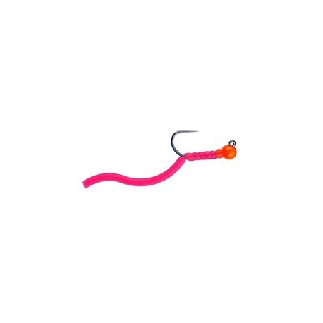 Hot Squirmy Worm Red TG BL