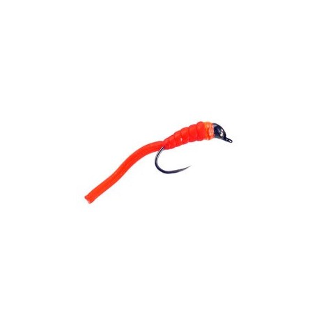 Javi Squirmy Worm TG BL Red