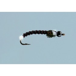 Beadhead Black Chironomid Midge