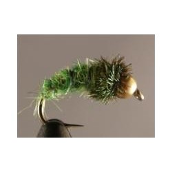 Beadhead Caddis Bright Green