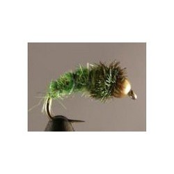 Beadhead Caddis Bright Green