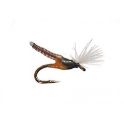 Nicklos HMG Midge Pupa Black