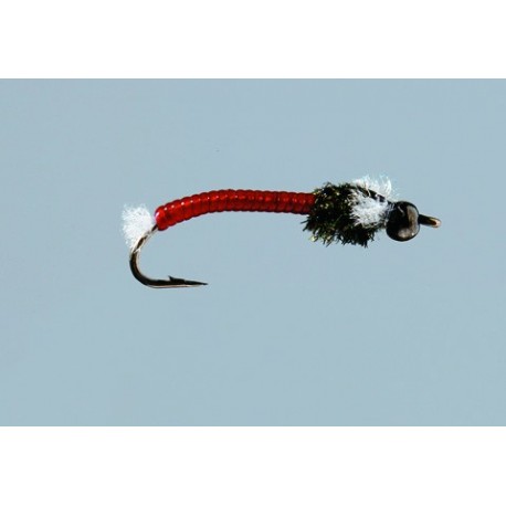 Beadhead Red Chironomid Midge