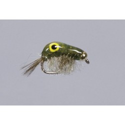 Rainys BH Olive Big Eye Scud