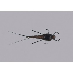 Rainys Brown Real Meal Nymph Weighted