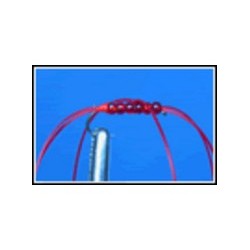 Red Apps Beaded Bloodworm