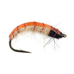 Red Ribbed Tan Czech Nymph