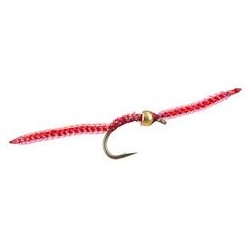 Silvermans Sparkle Worm Red