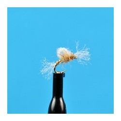 Suspended Midge Pupa Tan
