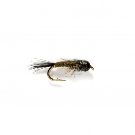 Woven Nymph Brown Olive (Tungsten Bead Head)